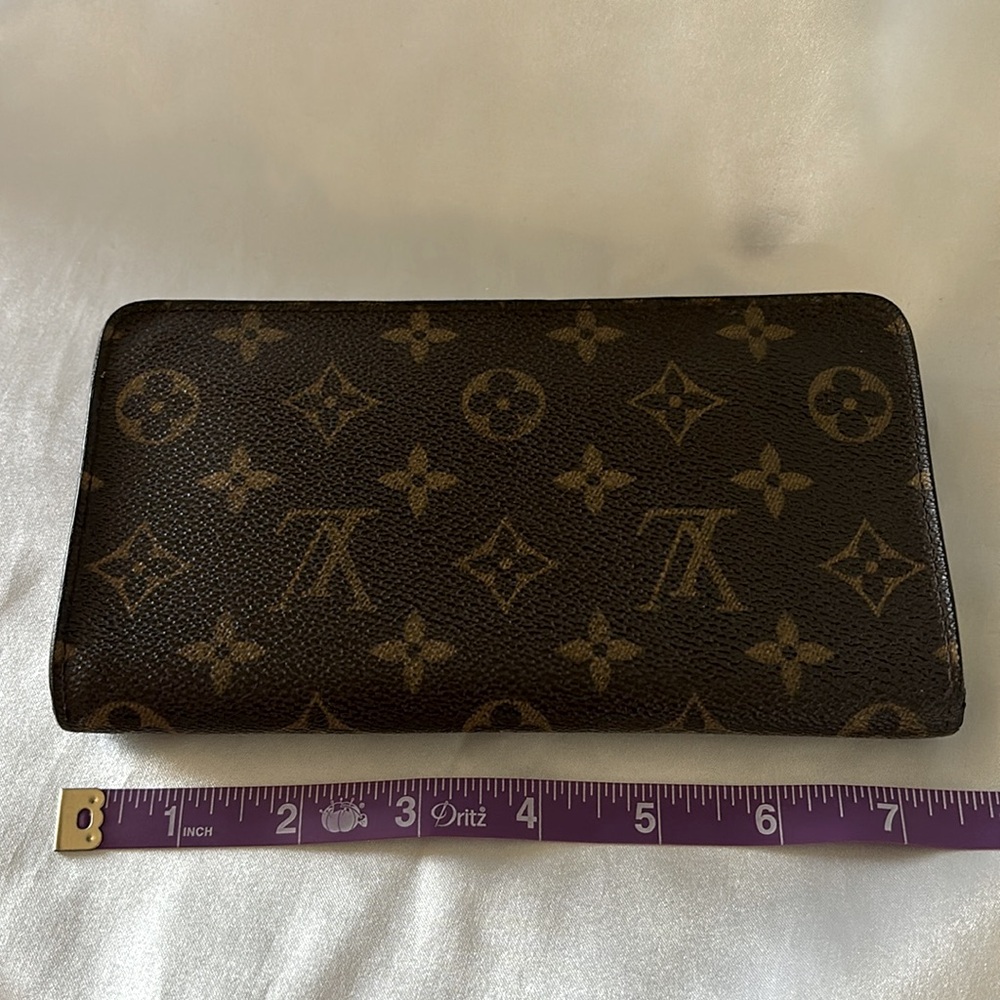 LOUIS VUITTON VINTAGE MONOGRAM ZIPPY WALLET EUC AUTHENTIC - Picture 17 of 17
